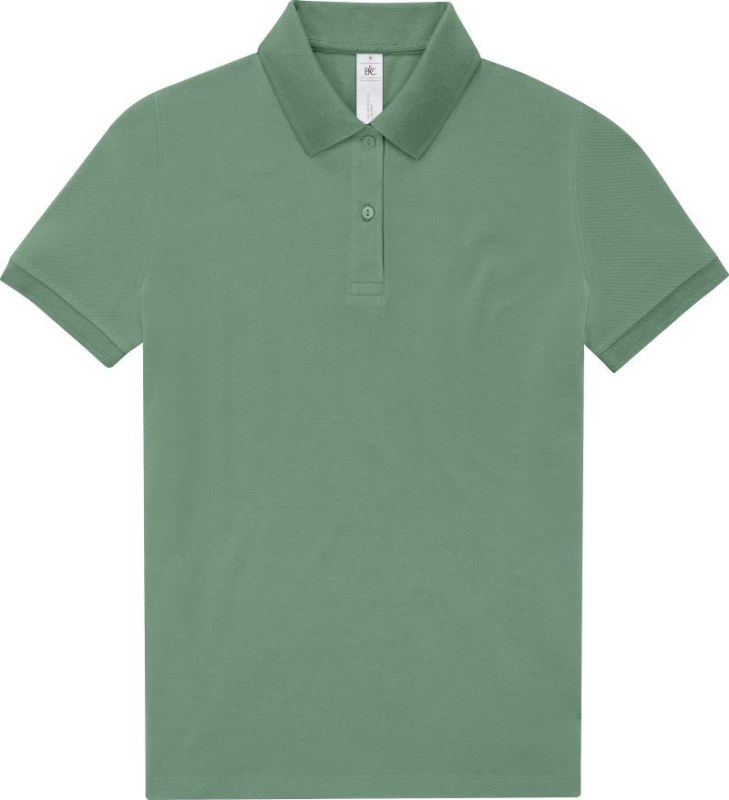 B&C My Polo 210 /women Dámské piqué polo z těžké bavlny 01.W463 amalfi green