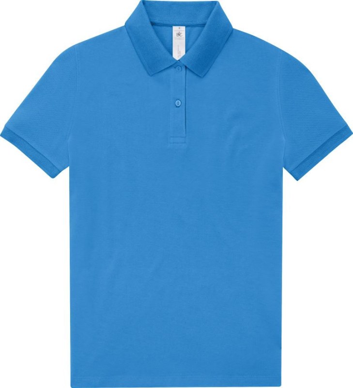 B&C My Polo 210 /women Dámské piqué polo z těžké bavlny 01.W463 lake blue