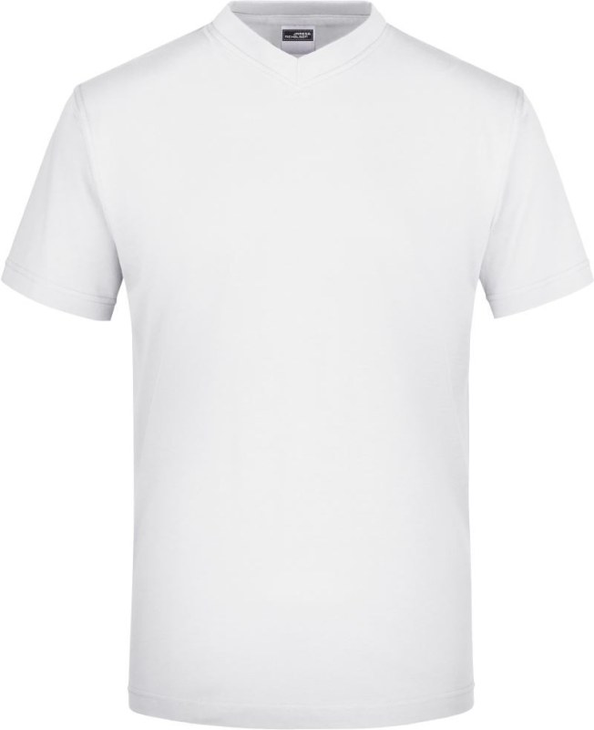 Daiber JN 03 Tričko s výstřihem do V 02.0003 white