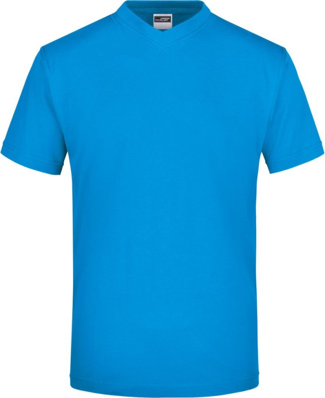 Daiber JN 03 Tričko s výstřihem do V 02.0003 turquoise