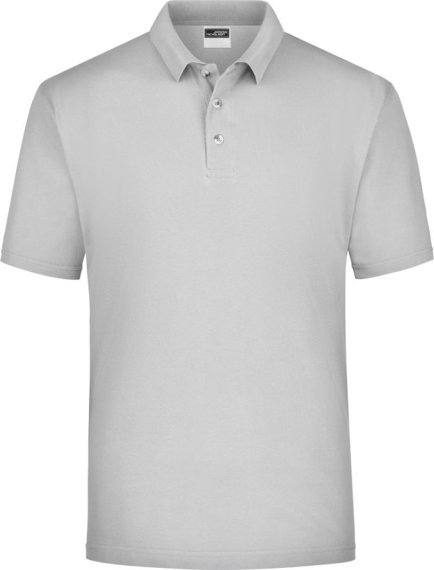 Daiber JN 20 Piqué polo 02.0020 light grey