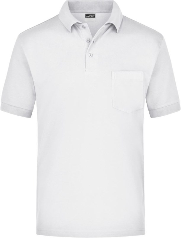 Daiber JN 26 Piqué polo s náprsní kapsou 02.0026 white