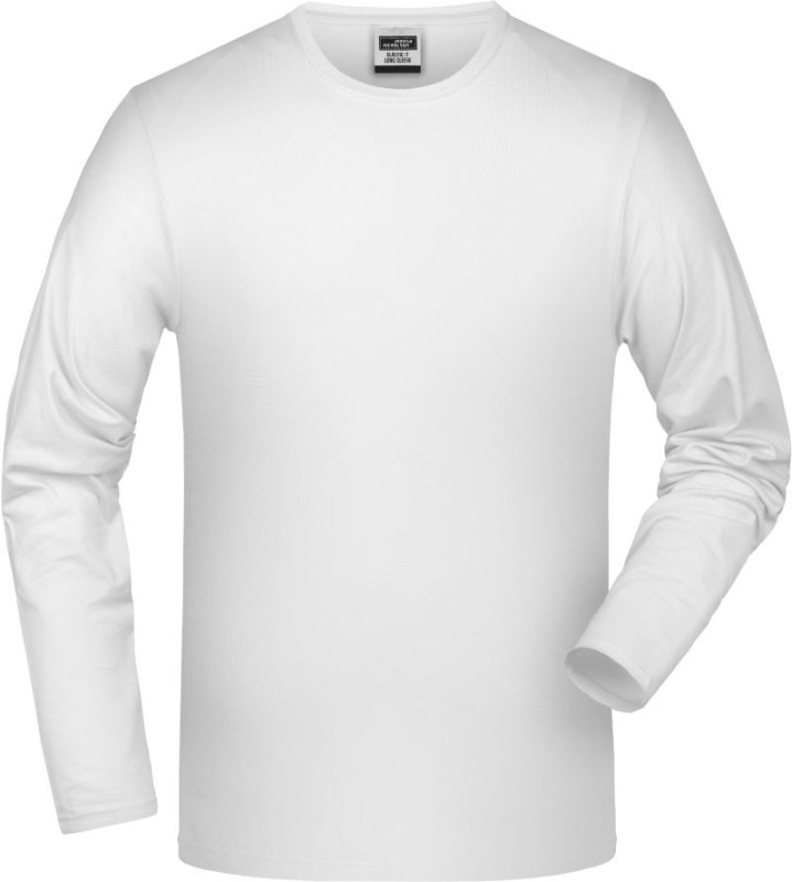 Daiber JN 56 Elastické tričko s&nbsp;dlouhým rukávem 02.0056 white - Dámské oblečení trika