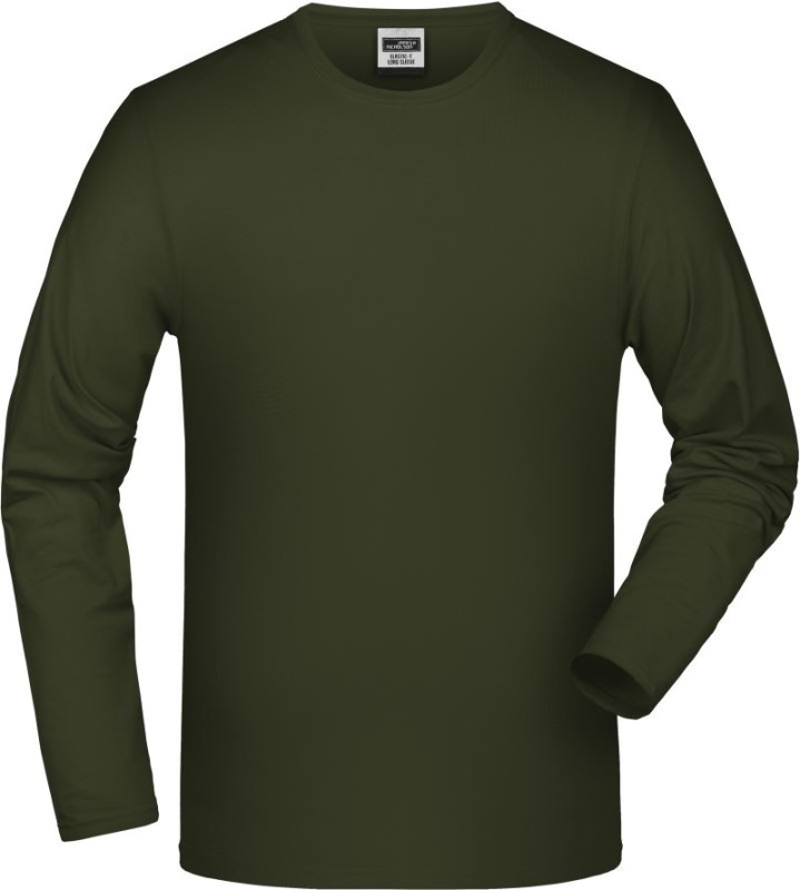 Daiber JN 56 Elastické tričko s dlouhým rukávem 02.0056 olive