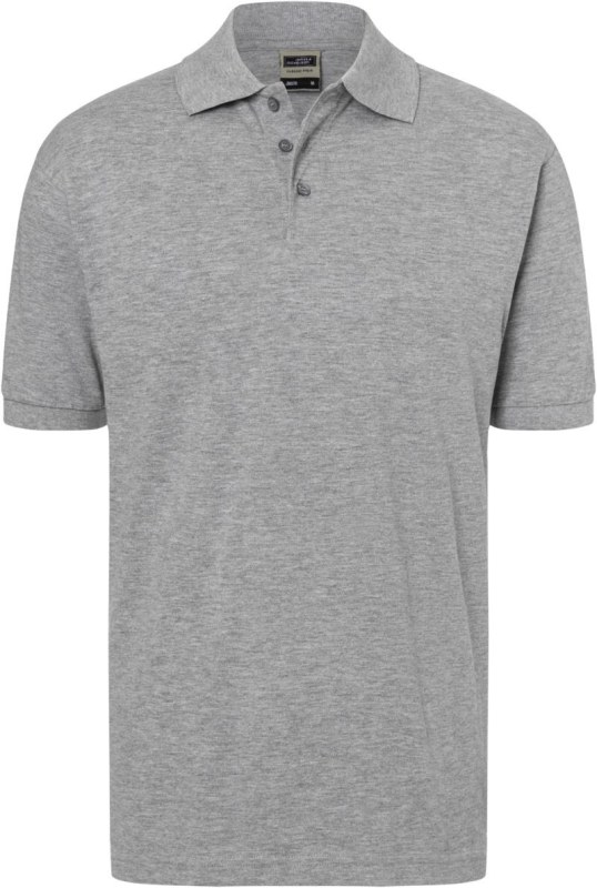 Daiber JN 70 Piqué polo 02.0070 grey heather