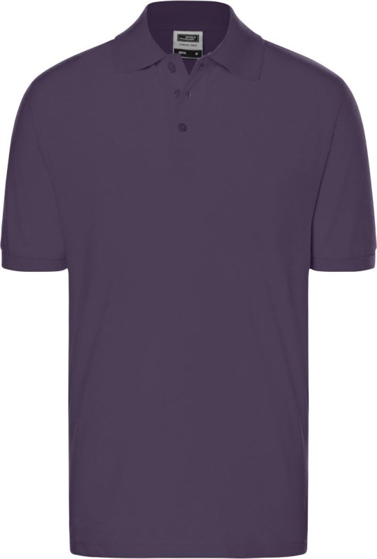 Daiber JN 70 Piqué polo 02.0070 aubergine - Dámské oblečení trika