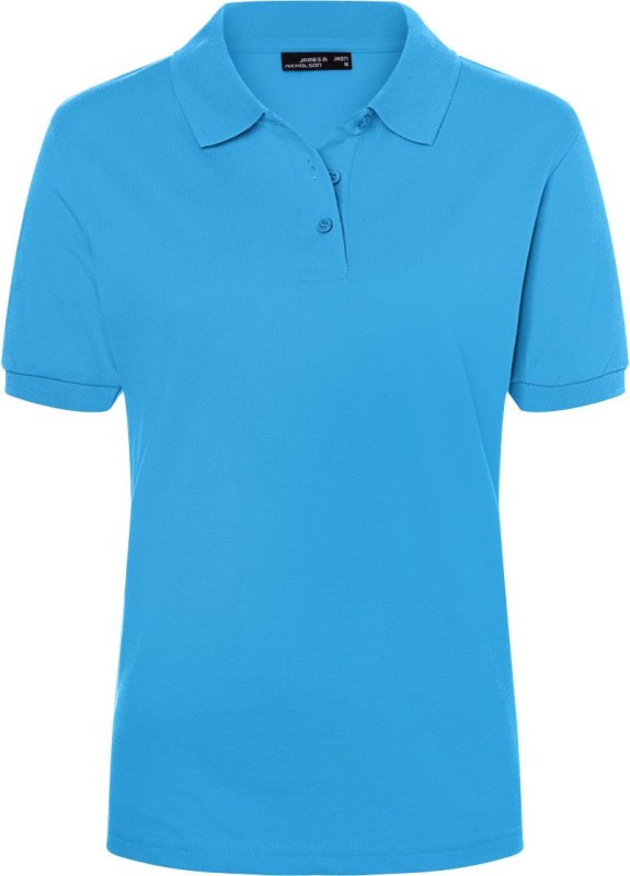 Daiber JN 71 Dámské piqué polo 02.0071 aqua - Dámské oblečení trika