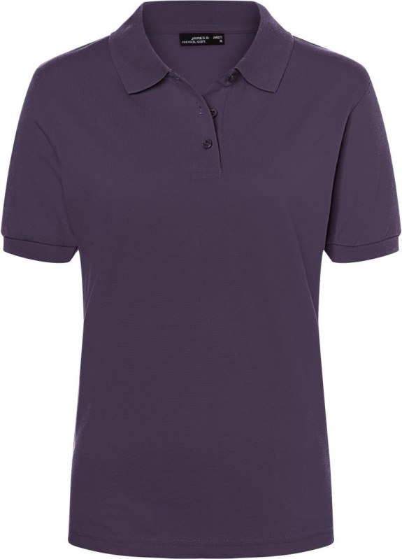 Daiber JN 71 Dámské piqué polo 02.0071 aubergine