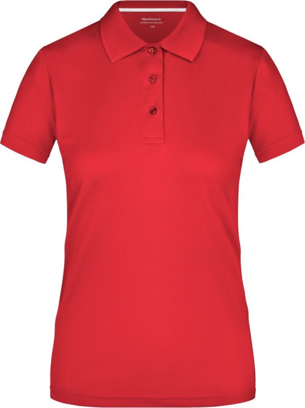 Daiber JN 411 Dámské polo High Performance 02.0411 red