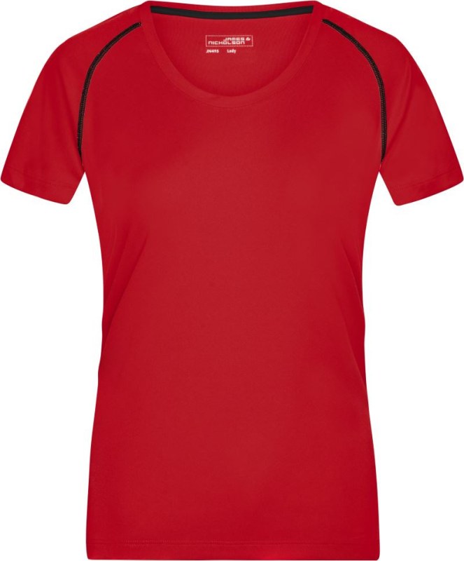 Daiber JN 495 Dámské funkční tričko 02.0495 red/black