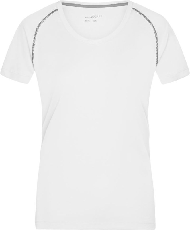 Daiber JN 495 Dámské funkční tričko 02.0495 white/silver - Dámské oblečení trika