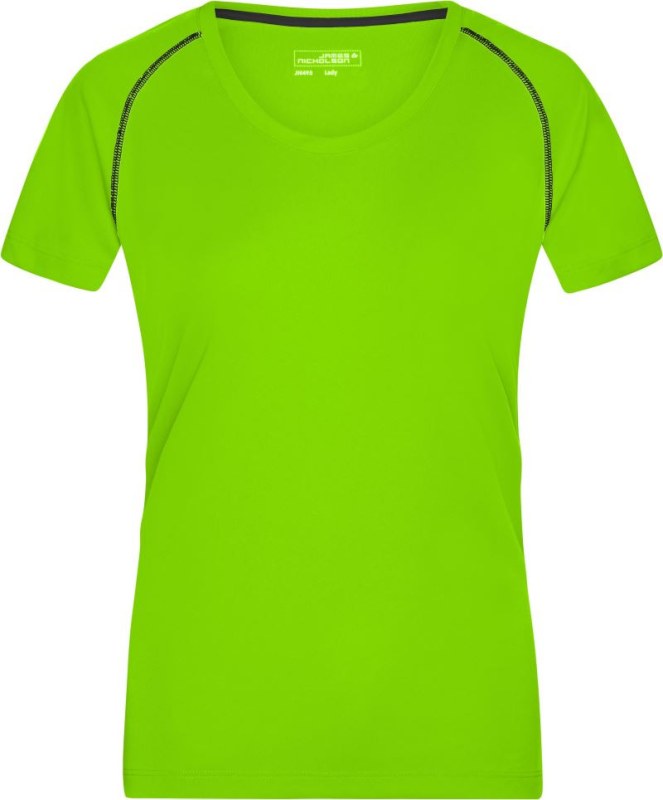 Daiber JN 495 Dámské funkční tričko 02.0495 bright green/black - Dámské oblečení trika