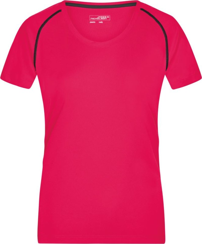 Daiber JN 495 Dámské funkční tričko 02.0495 bright pink/titan - Dámské oblečení trika