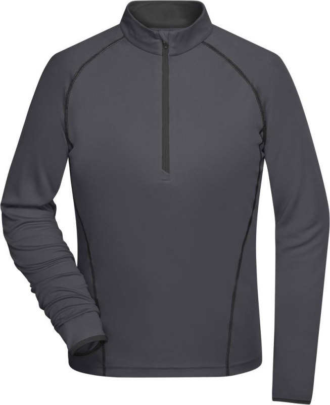 Daiber JN 497 Dámské funkční tričko s dlouhým rukávem 02.0497 titan/black