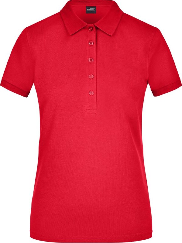 Daiber JN 709 Dámské elastické piqué polo 02.0709 red - Dámské oblečení trika