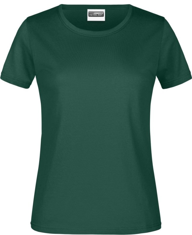 Daiber JN 789 Dámské tričko z těžké bavlny 02.0789 dark green