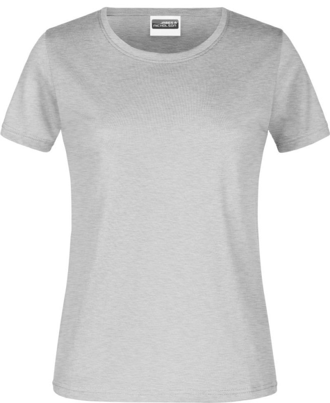 Daiber JN 789 Dámské tričko z těžké bavlny 02.0789 grey heather