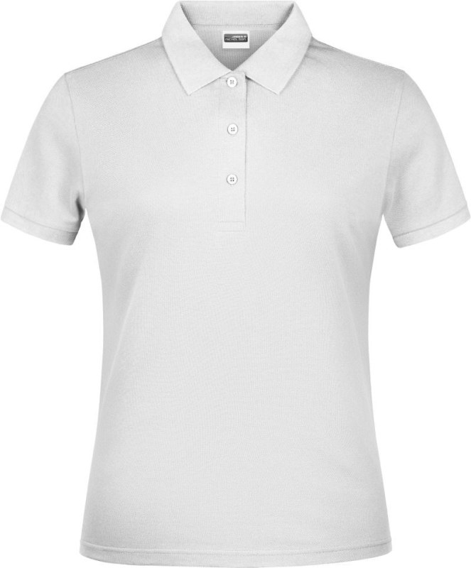 Daiber JN 791 Dámské piqué polo 02.0791 white - Dámské oblečení trika