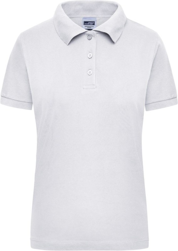 Daiber JN 803 Dámské pracovní piqué polo z těžké bavlny 02.0803 white