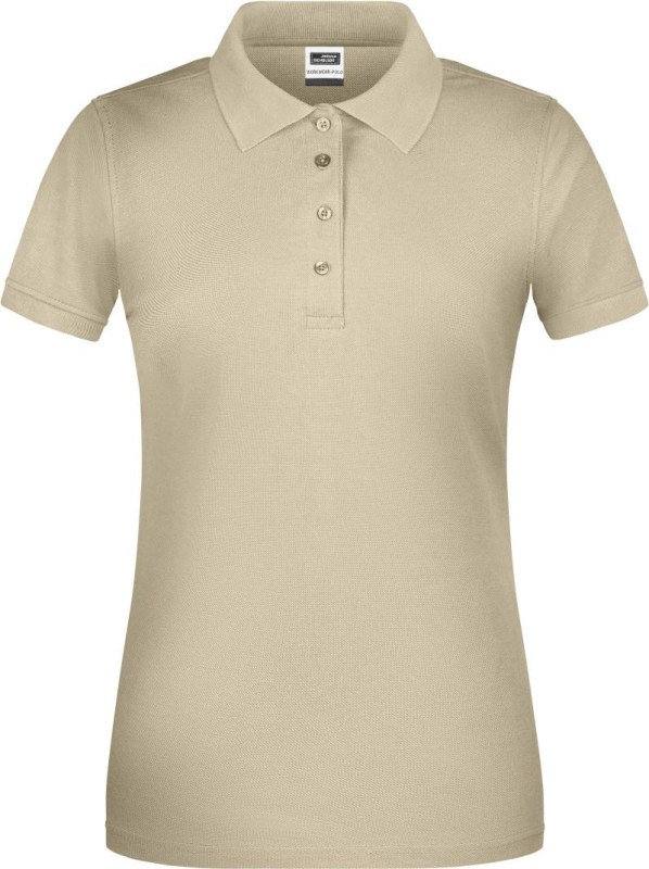 Daiber JN 873 Dámské pracovní bio piqué polo 02.0873 stone