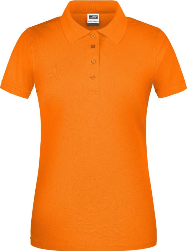 Daiber JN 873 Dámské pracovní bio piqué polo 02.0873 orange