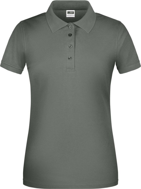 Daiber JN 873 Dámské pracovní bio piqué polo 02.0873 dark grey