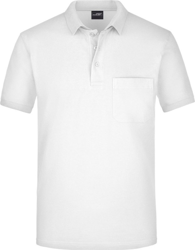 Daiber JN 922 Piqué polo s náprsní kapsou 02.0922 white