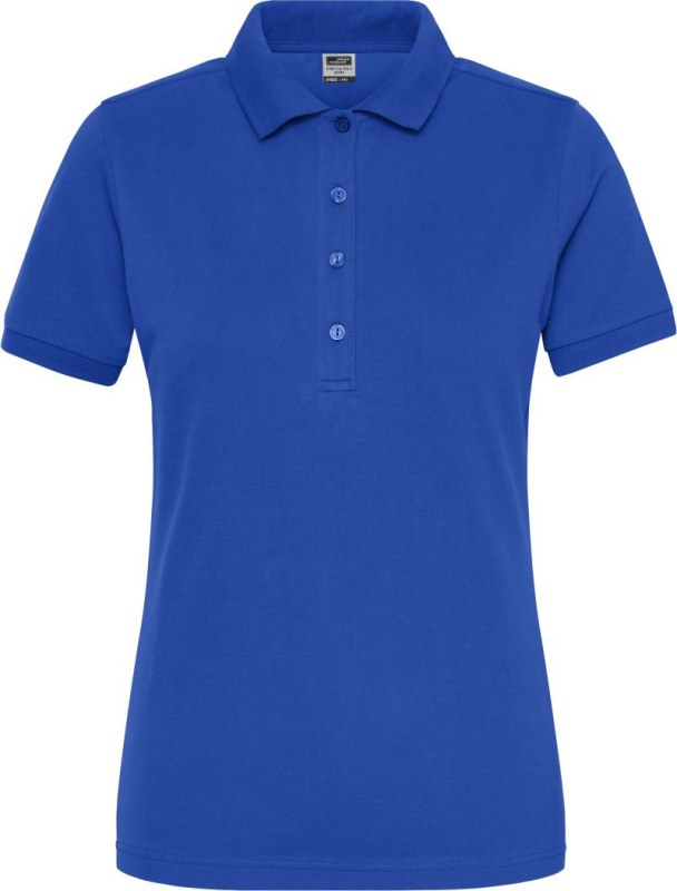 Daiber JN 1805 Dámské pracovní elastické bio polo - Solid 02.1805 royal