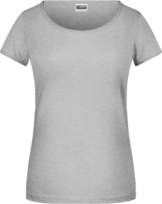 Daiber 8001 Dámské tričko z bio bavlny 02.8001 grey heather