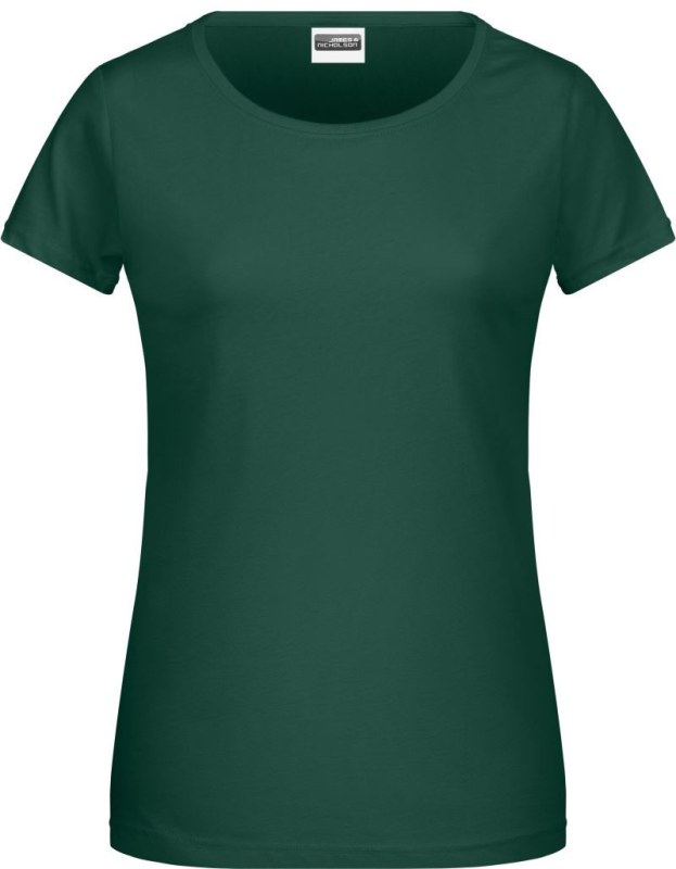 Daiber 8007 Dámské tričko z bio bavlny 02.8007 dark green