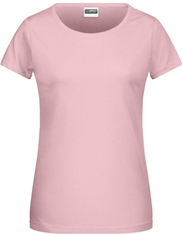 Daiber 8007 Dámské tričko z&nbsp;bio bavlny 02.8007 soft pink - Dámské oblečení trika