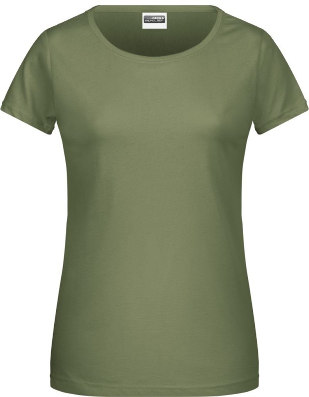 Daiber 8007 Dámské tričko z bio bavlny 02.8007 khaki