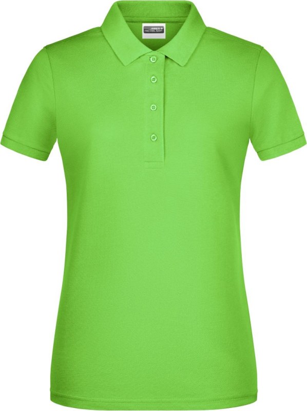 Daiber 8009 Dámské piqué polo z bio bavlny 02.8009 lime green