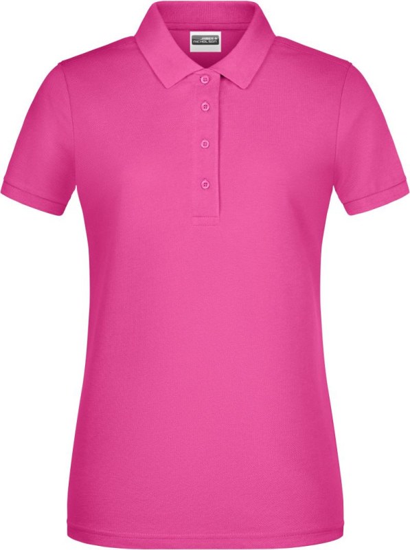 Daiber 8009 Dámské piqué polo z bio bavlny 02.8009 pink