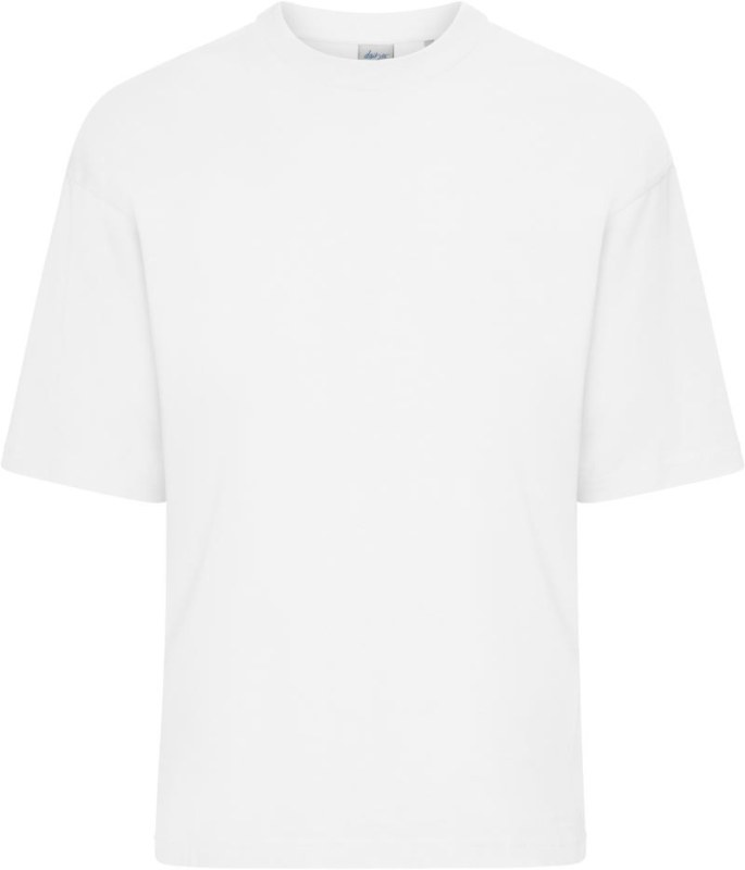 Daiber 8041 Těžké bio oversize tričko 02.8041 white