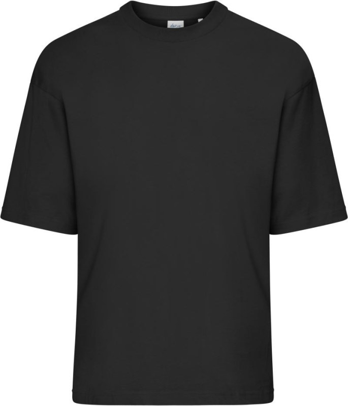 Daiber 8041 Těžké bio oversize tričko 02.8041 black
