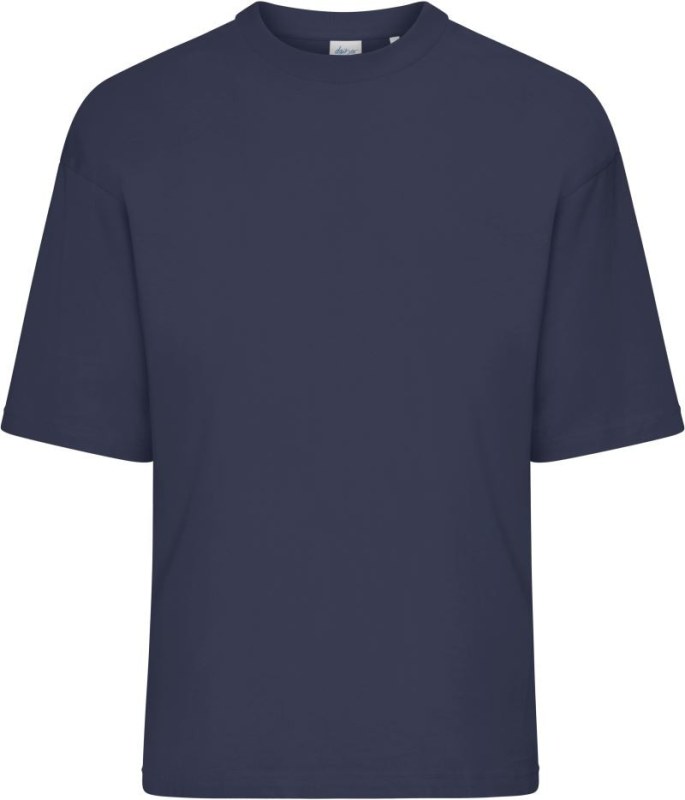 Daiber 8041 Těžké bio oversize tričko 02.8041 navy