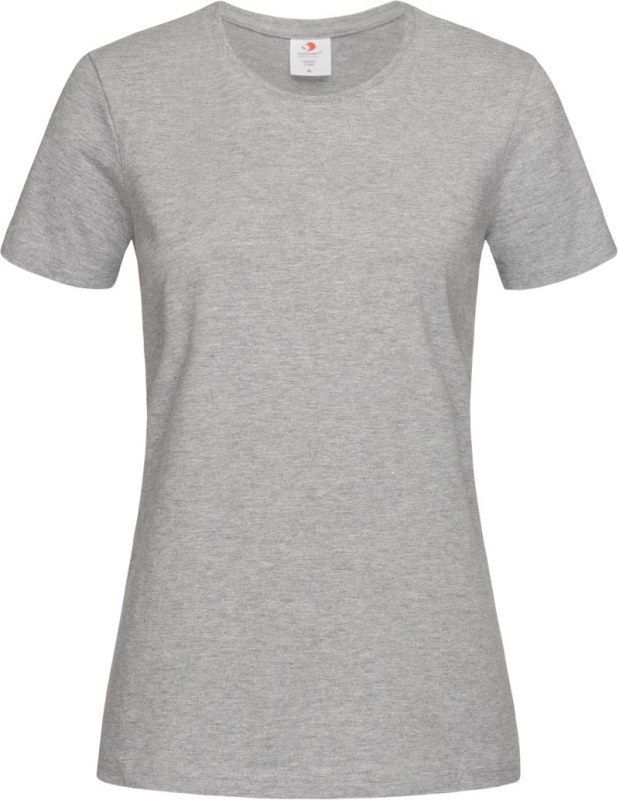 Stedman Comfort T Women Dámské tričko z těžké bavlny 05.2160 grey heather