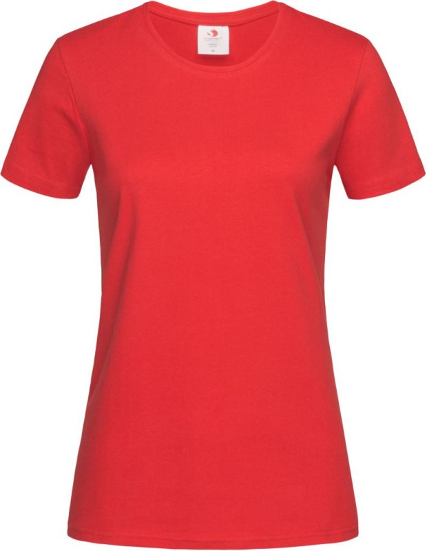 Stedman Comfort T Women Dámské tričko z těžké bavlny 05.2160 scarlet red