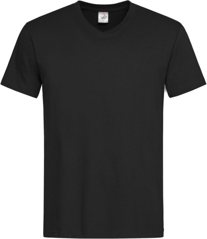 Stedman Classic-T V-neck Tričko s výstřihem do V 05.2300 black opal