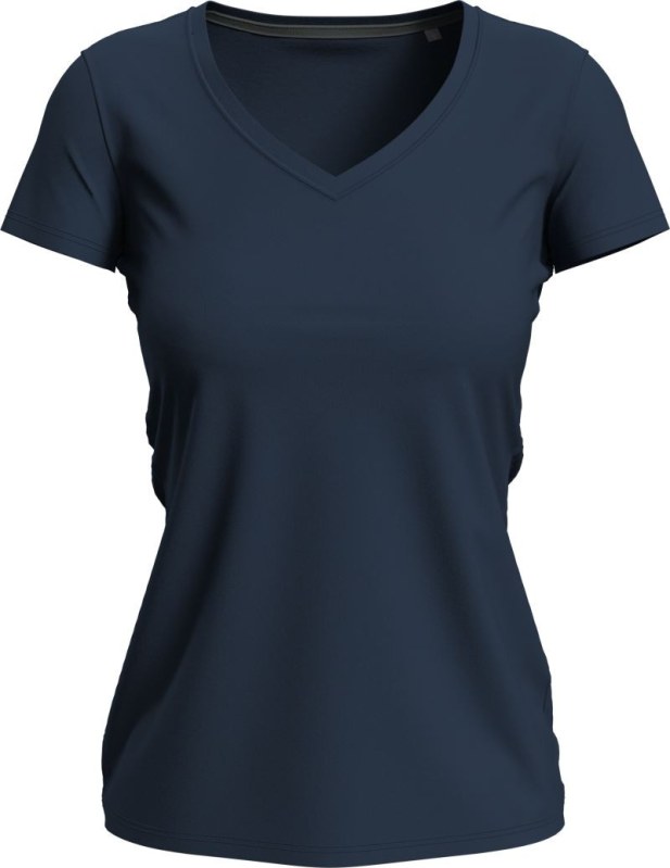 Stedman Stretch-T V-neck Women Dámské tričko s výstřihem do V 05.9710 blue midnight