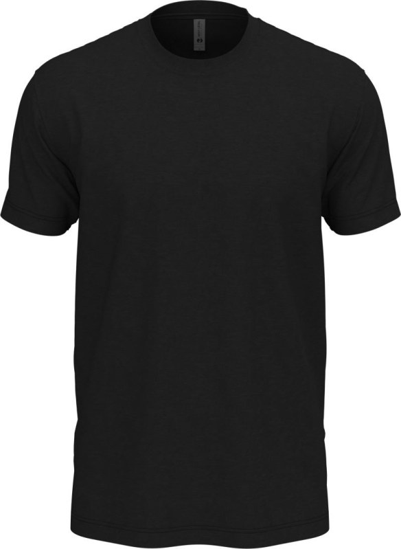 Next Level Apparel N 6010 Unisex Triblend tričko 08.6010 black - Dámské oblečení trika