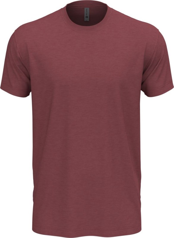 Next Level Apparel N 6210 Unisex CVC tričko 08.6210 heather maroon