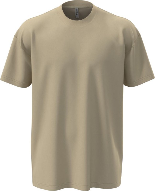 Next Level Apparel N 7200 Unisex oversize tričko z těžké bavlny 08.7200 tan