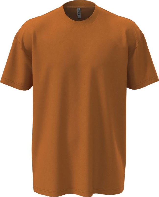 Next Level Apparel N 7200 Unisex oversize tričko z těžké bavlny 08.7200 clay