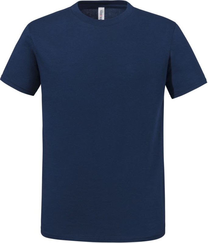 Jerzees 470M Tričko z&nbsp;bio bavlny "Eco Premium" 09.470M navy - Dámské oblečení trika