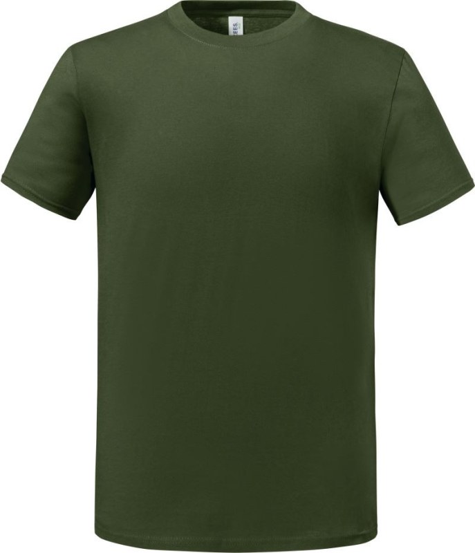 Jerzees 470M Tričko z&nbsp;bio bavlny "Eco Premium" 09.470M military green - Dámské oblečení trika