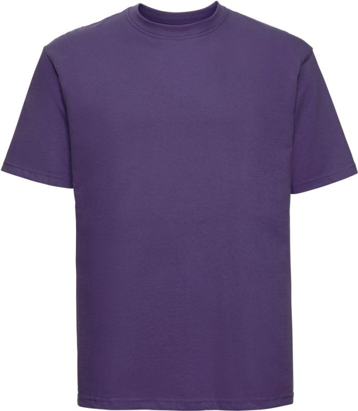Russell Athletic 180M Tričko z těžké bavlny "Authentic" 10.180M purple