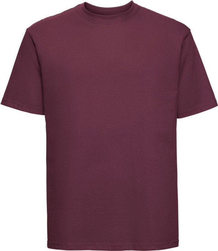 Russell Athletic 180M Tričko z těžké bavlny "Authentic" 10.180M burgundy