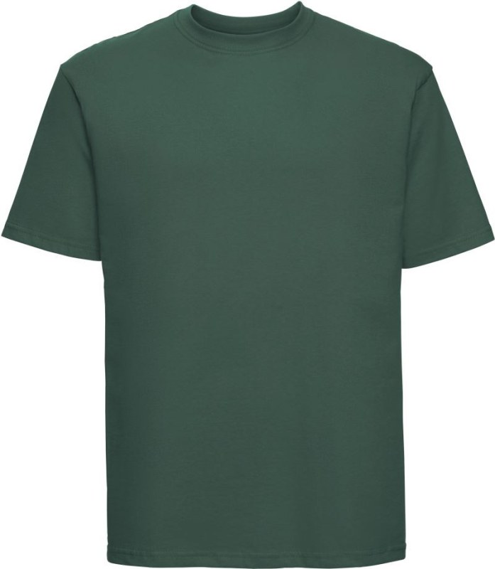 Russell Athletic 180M Tričko z těžké bavlny "Authentic" 10.180M bottle green
